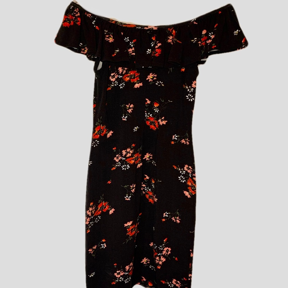 SALE NWT Rebecca Taylor Marguerite Dress off shoulder floral mini size small